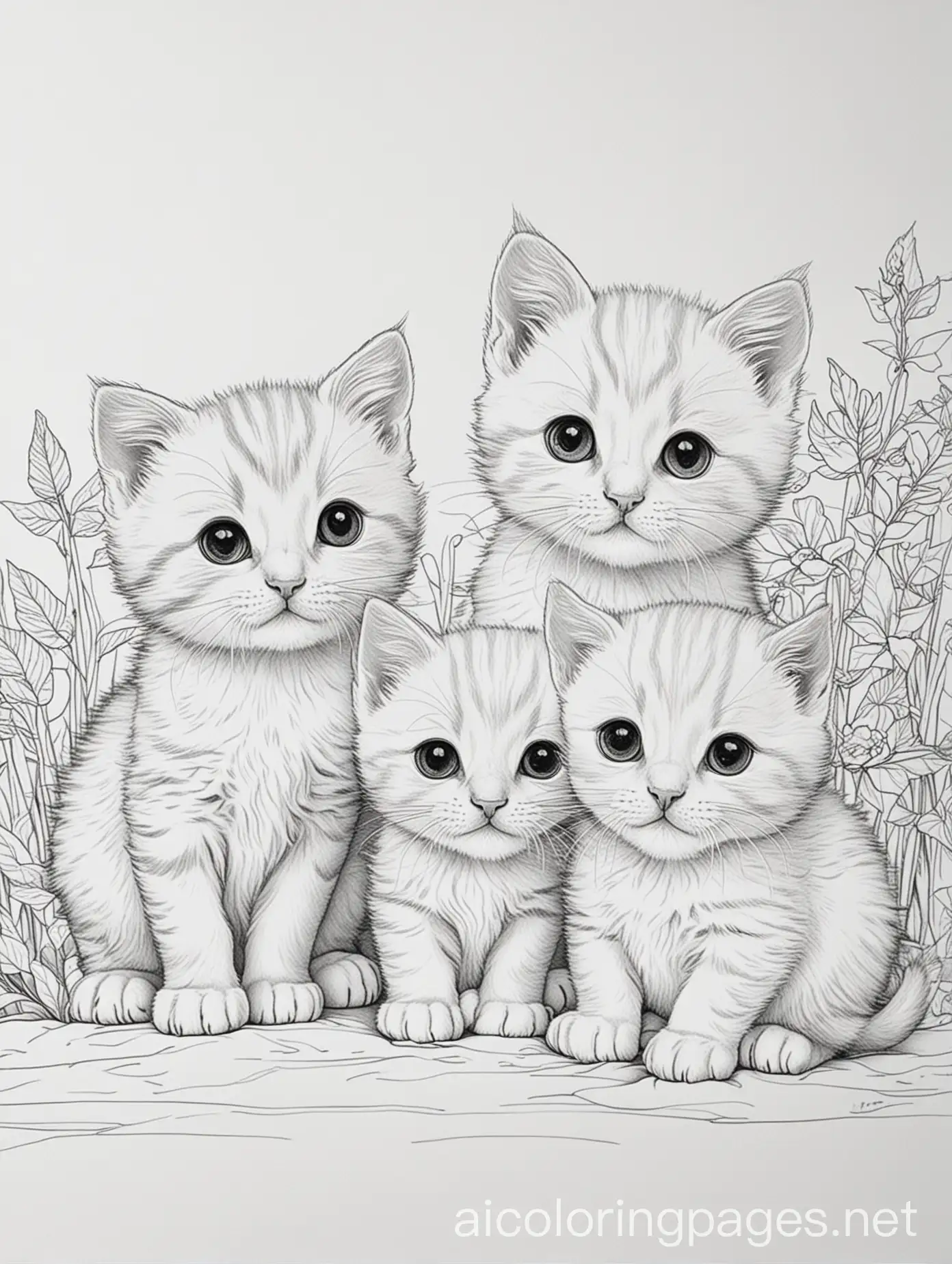 Simple-Black-and-White-Kittens-Coloring-Page-for-Kids