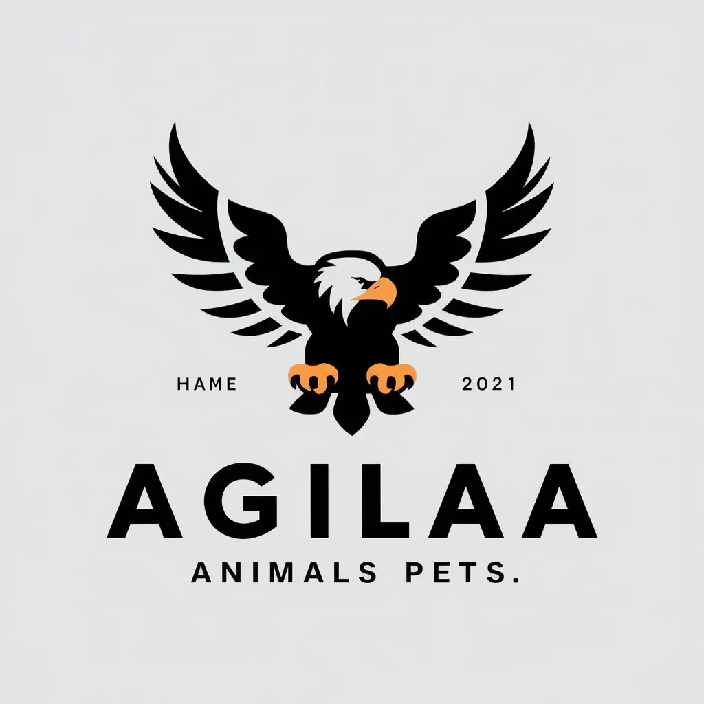 LOGO Design for AgilaaEdit Eagle Symbol for Animals Pets Industry