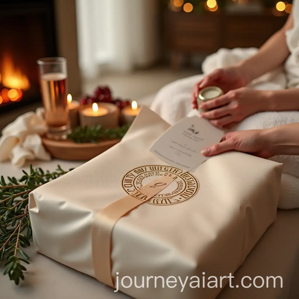 Luxury-Spa-Gift-Experience-with-Facial-Treatment-and-Cozy-Winter-Atmosphere