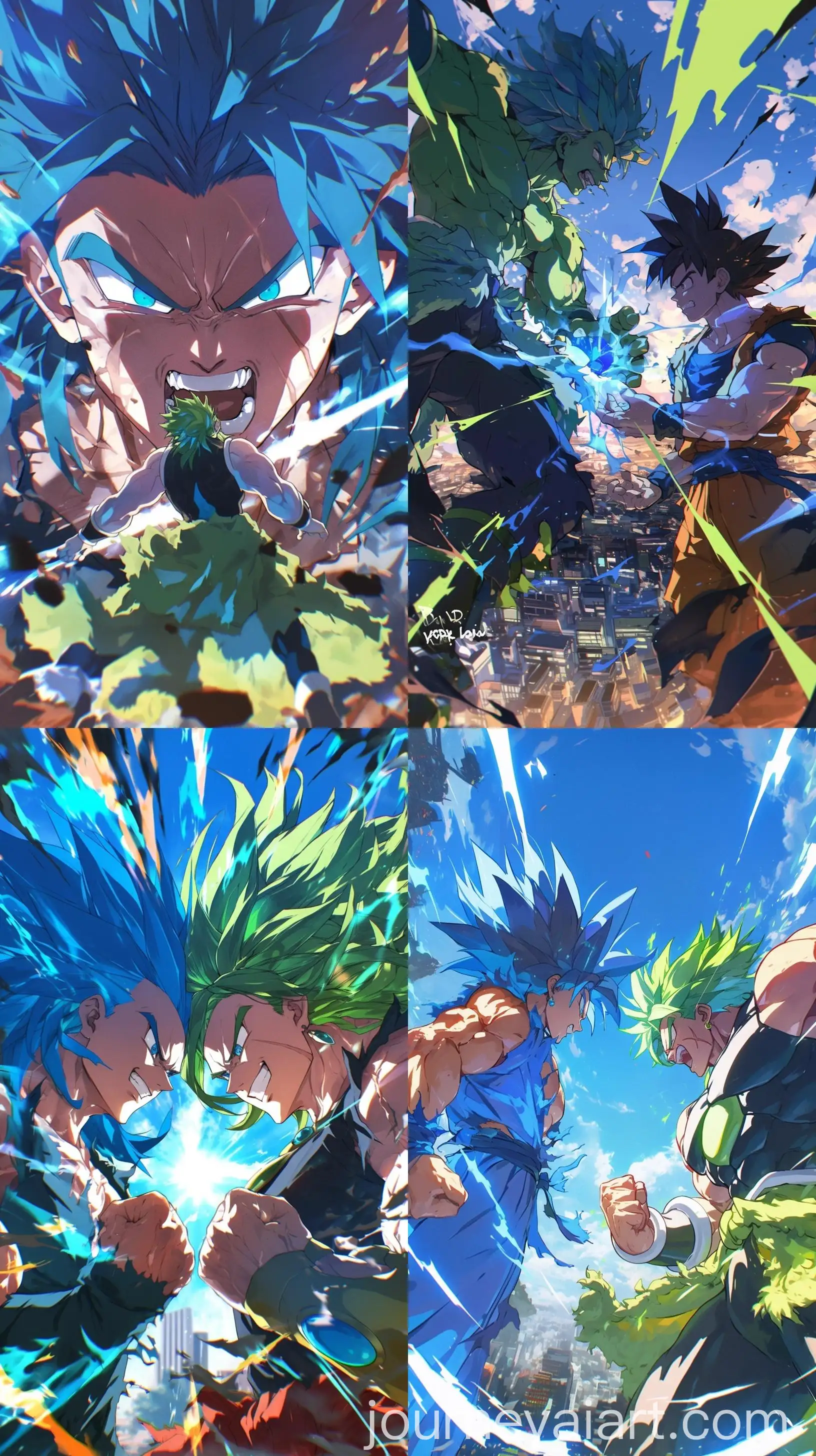 Epic-Battle-Vegeta-vs-Broly-in-Modern-Tokyo