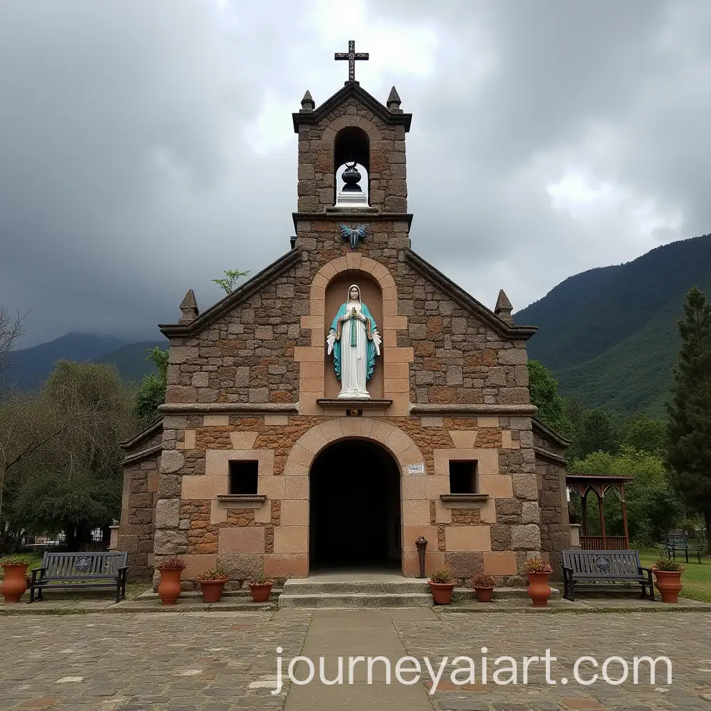 Catholic-Laypeople-Visiting-the-Church-of-the-Virgin-of-the-Elevation-in-Chiquicahua