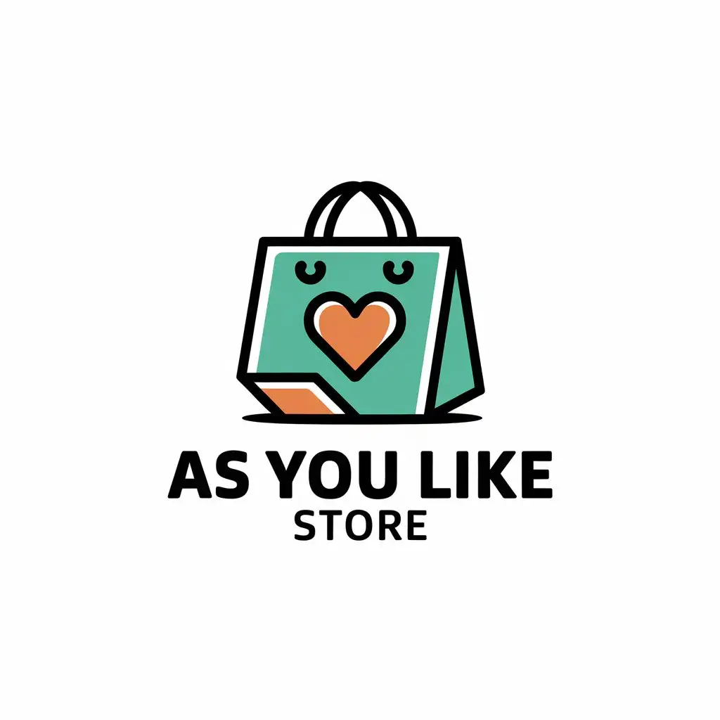 LOGO-Design-for-As-You-Like-Store-Internet-Industry-Brand-with-Clear-Background-and-Attractive-Slogan