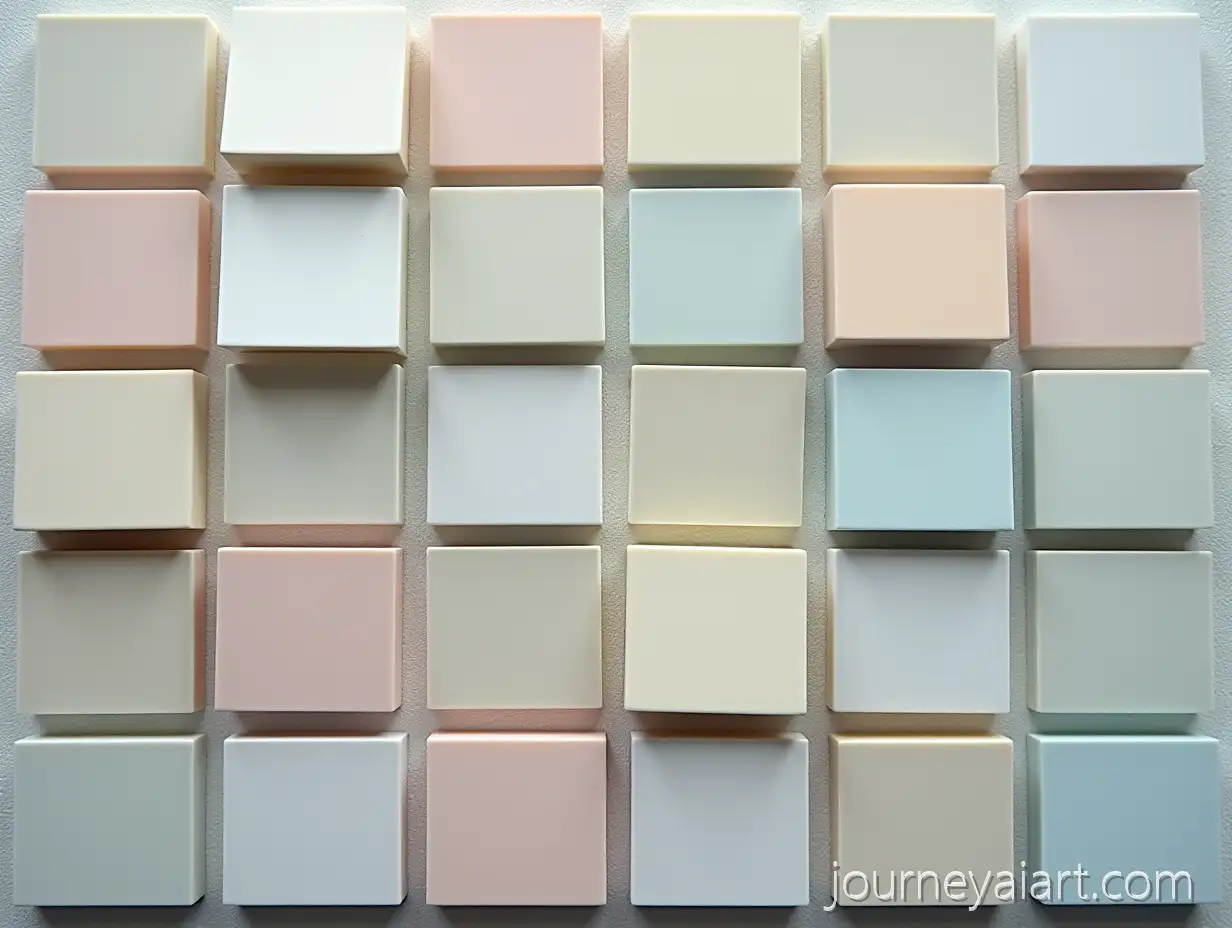 Tiled-Network-of-TwentyFour-Rectangles-with-Plastic-Borders-in-Grid-Layout