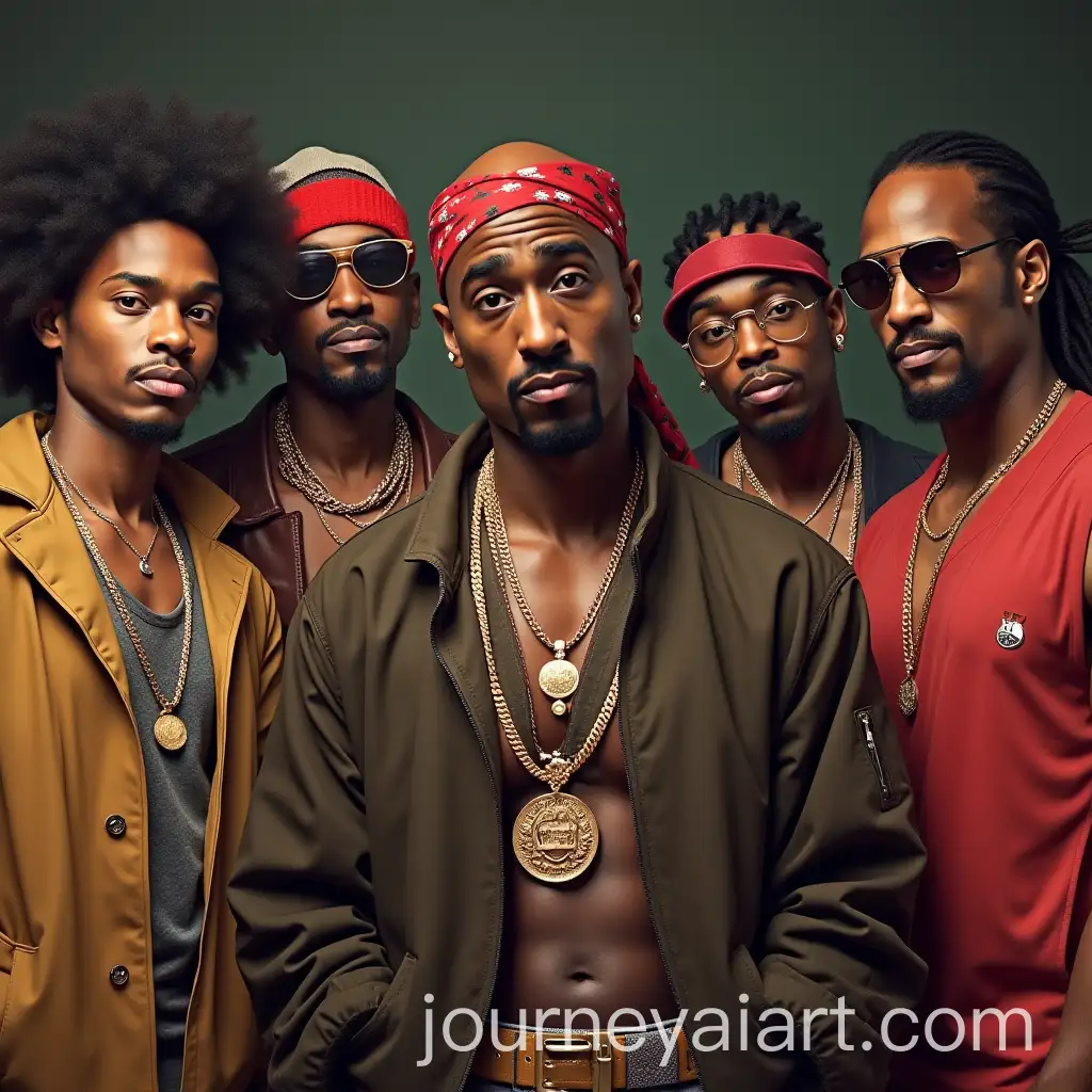 Retro-Gangsters-Gathering-Tupac-Big-Snoop-Dogg-Wiz-Khalifa-and-More