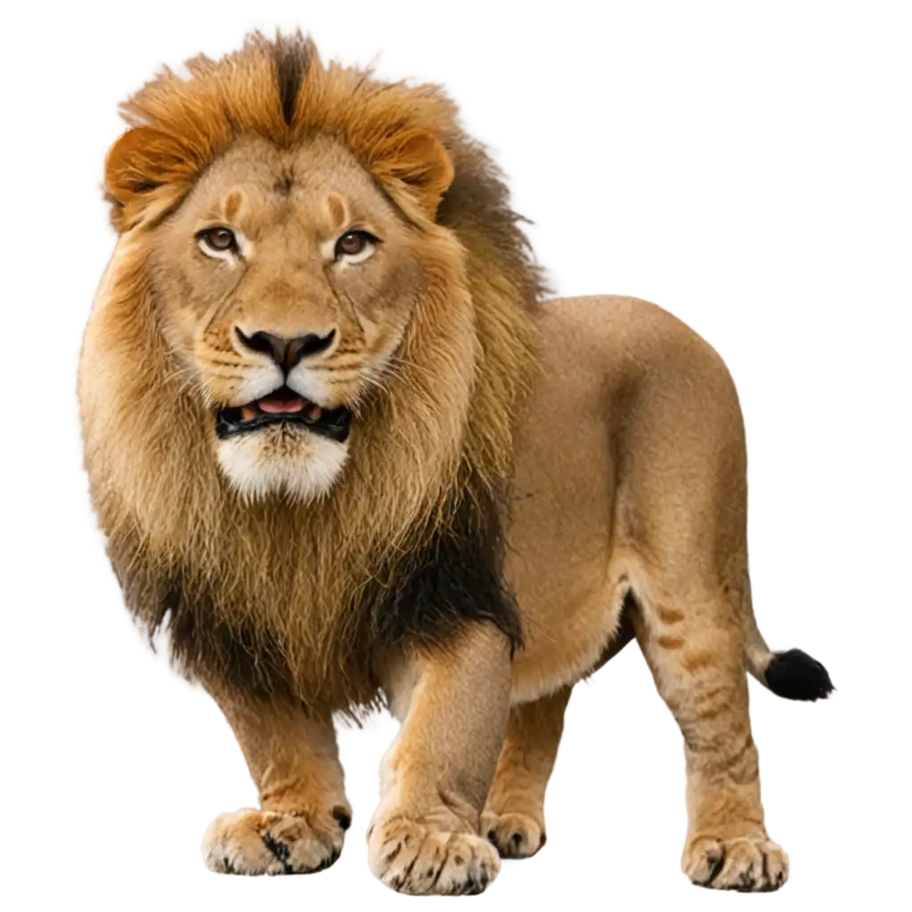 Lion image with a name sanjeewa