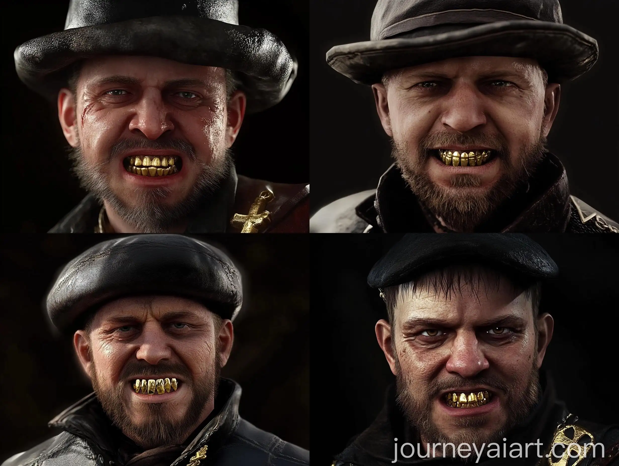 Rugged-Bandit-with-Gold-Tooth-and-Cross-Necklace