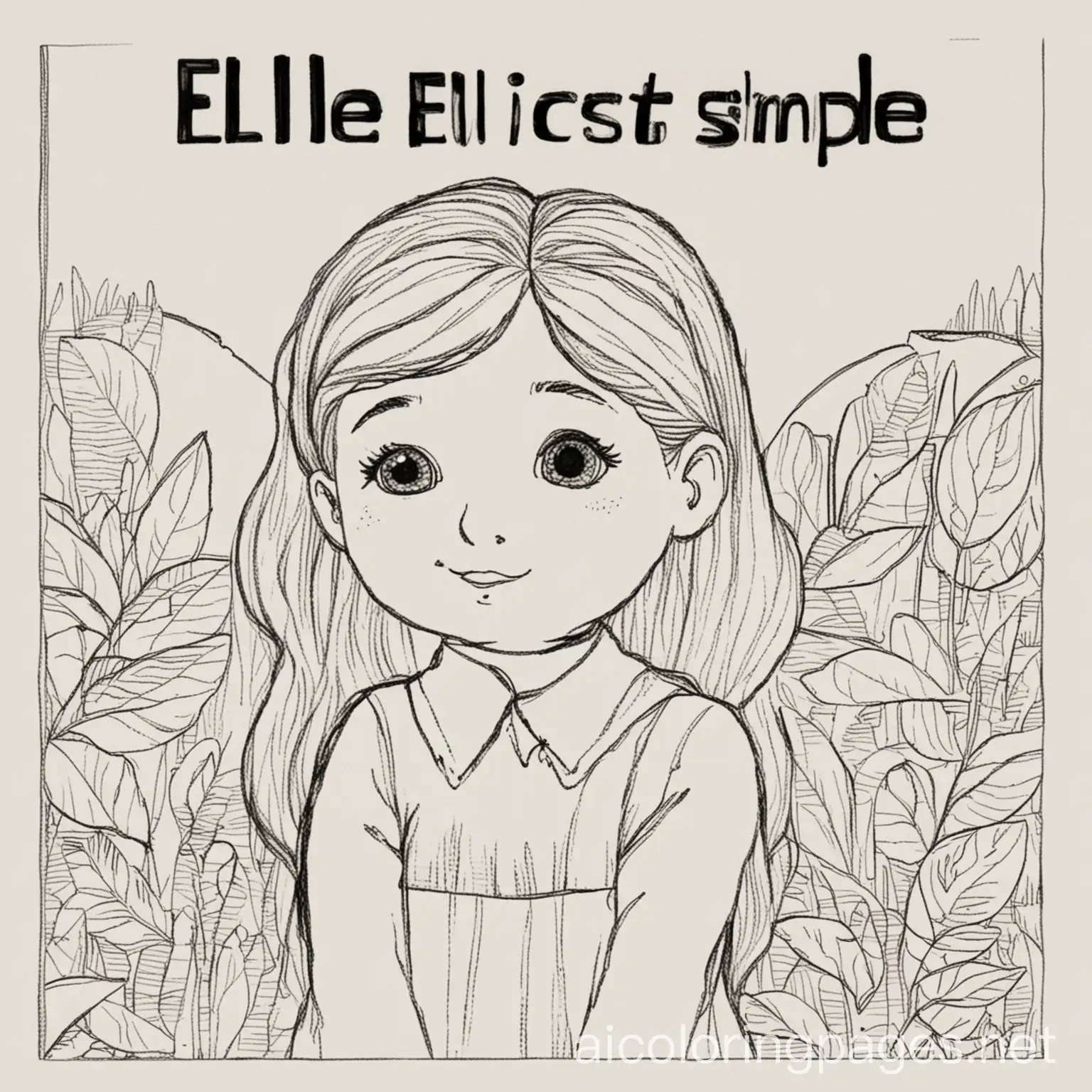 Ellie-and-Joel-Line-Art-Coloring-Page-for-Kids