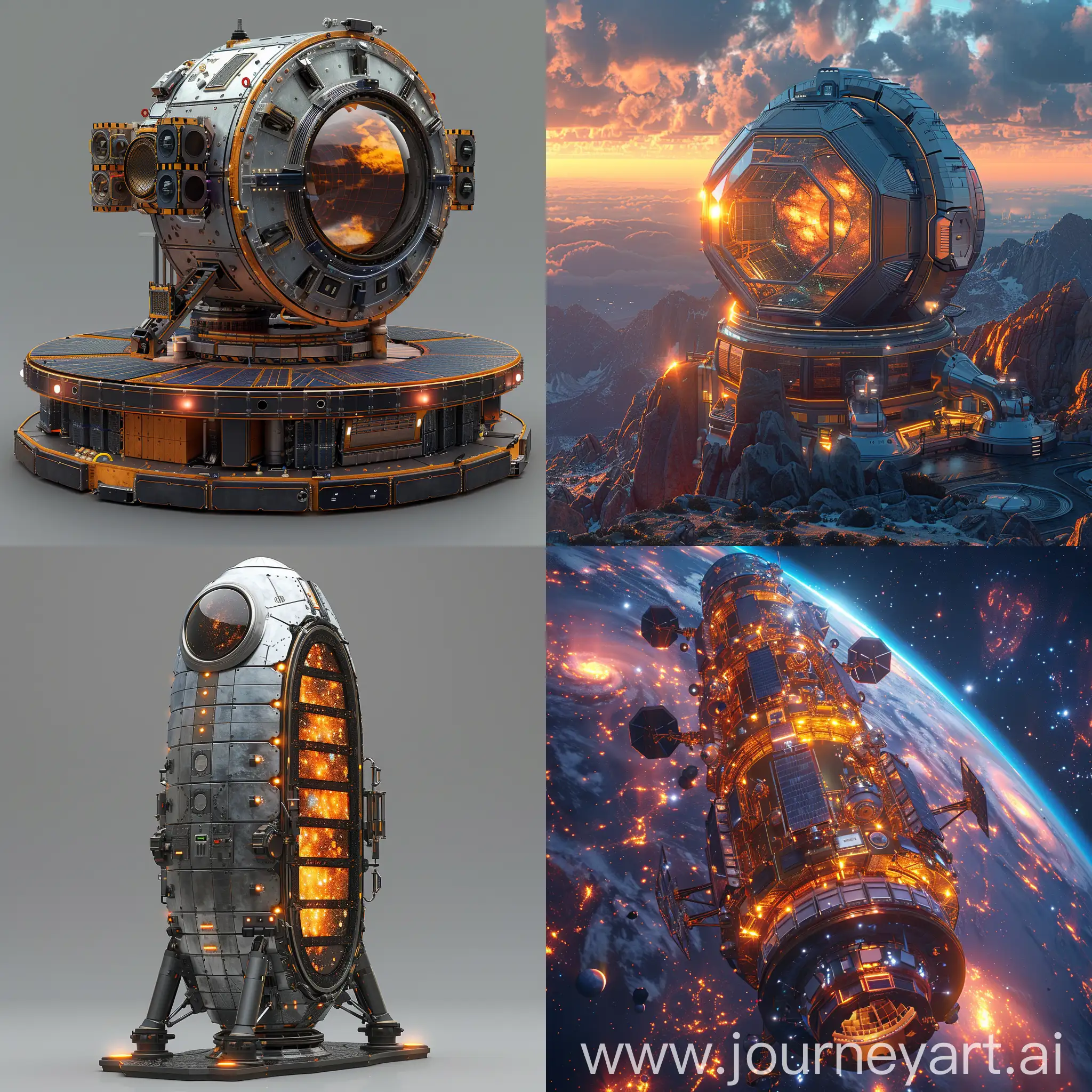 Futuristic-SciFi-Space-Telescope-with-Advanced-Technologies-and-Robotics