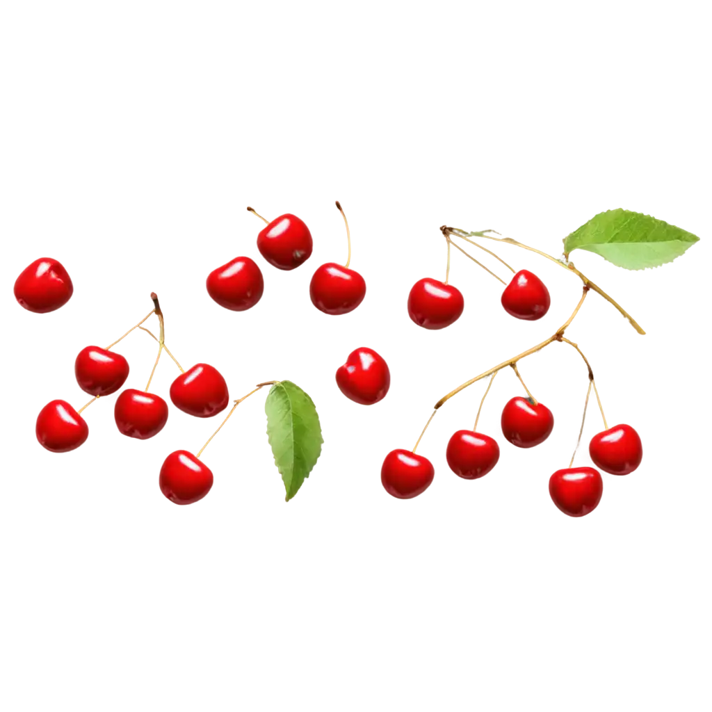 Cream-with-Cherry-Aroma-PNG-Design-Featuring-Cherry-Elements-for-HighQuality-Visual-Appeal