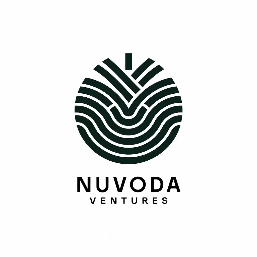 LOGO Design For NuVoda Ventures Sharp and Professional Vector Design