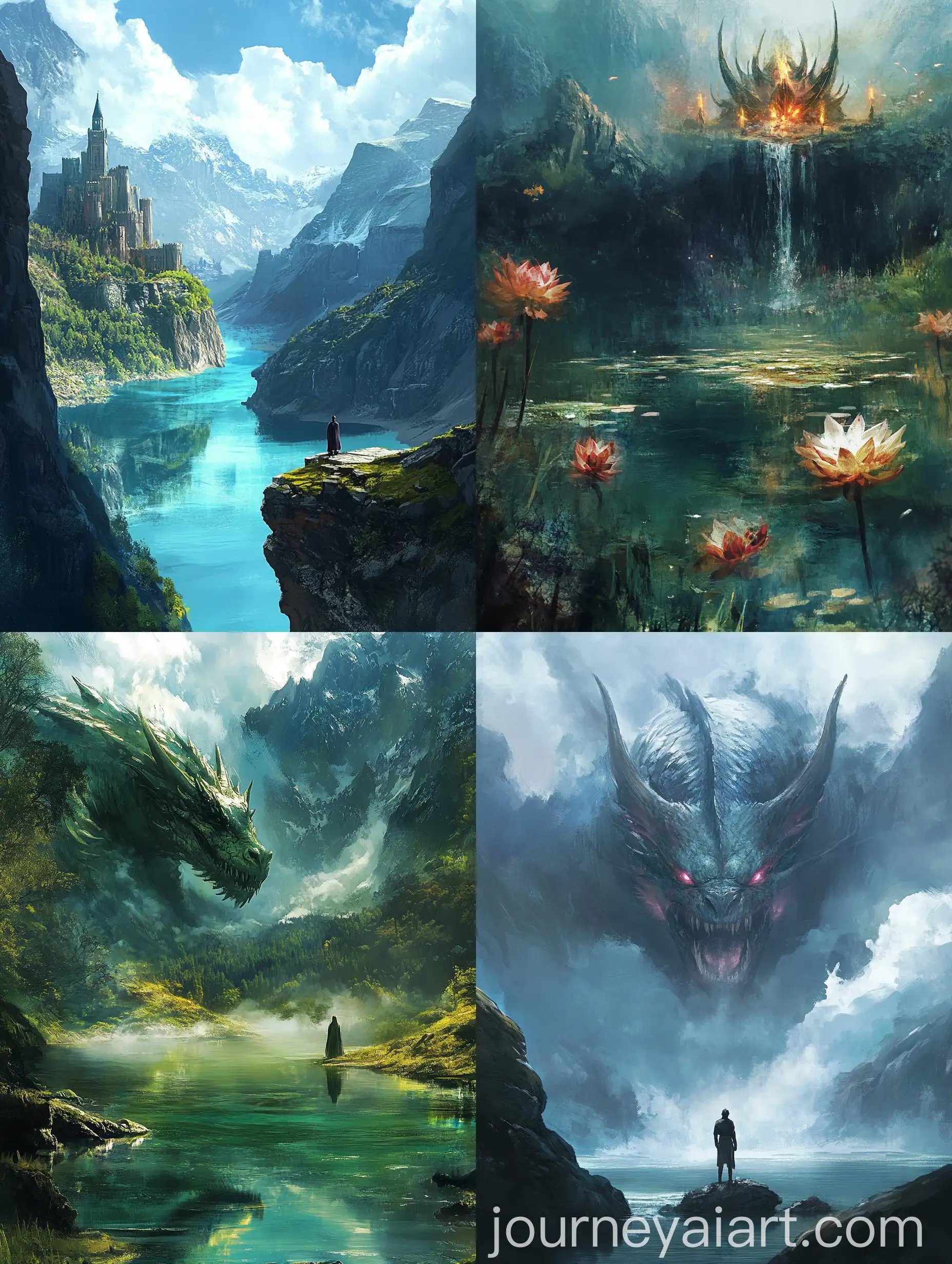 Shargouf-and-the-Magical-Lake-Fantasy-Storybook-Cover