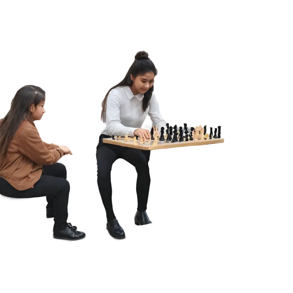 Students-Play-Chess-PNG-HighQuality-Image-for-Educational-and-Creative-Uses