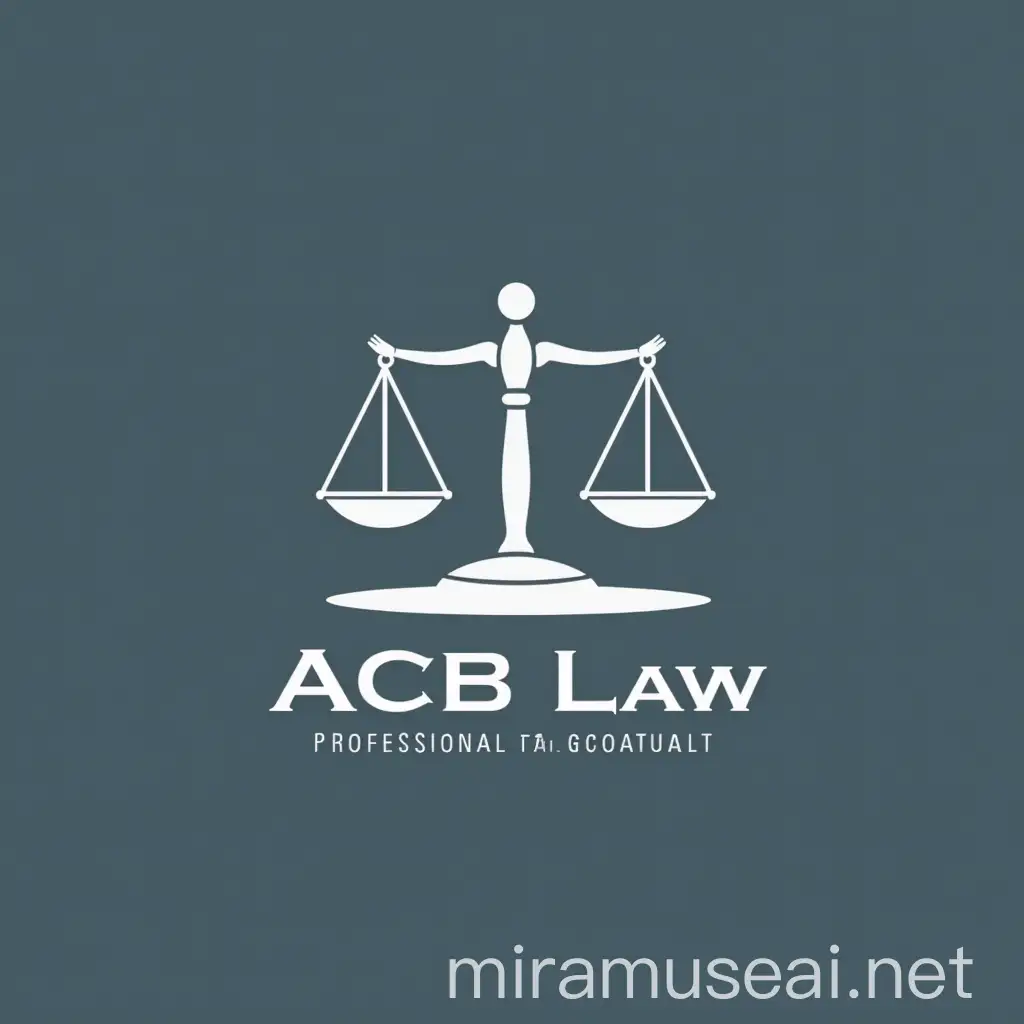 Elegant Legal Emblem for ACB Corporation