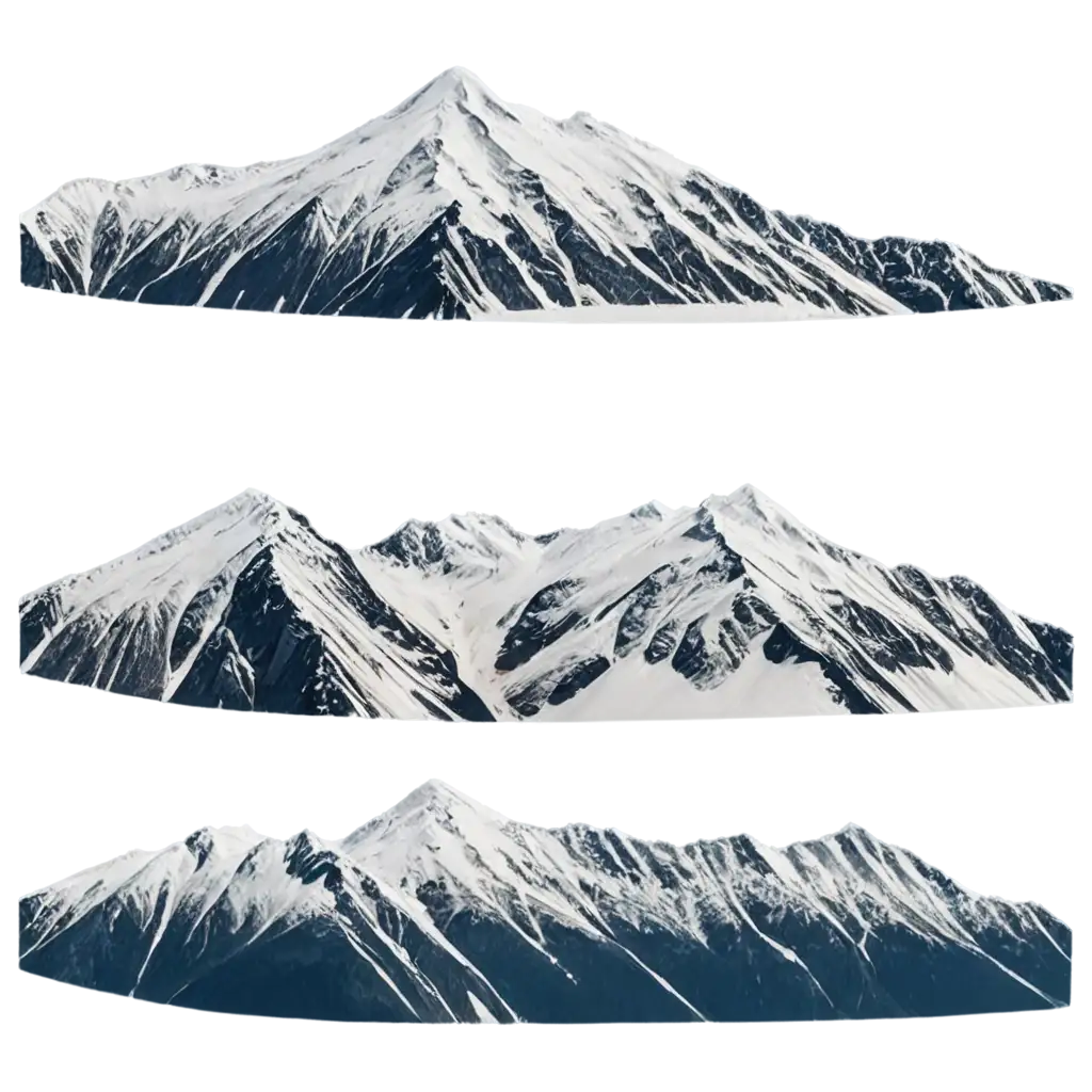 SnowCapped-Mountain-PNG-Image-HighQuality-Transparent-Snowy-Peaks