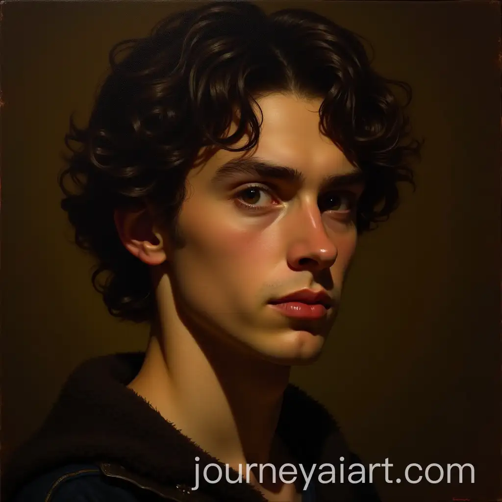 Young-Man-with-PensiveAI-Art-Prompt-Expansion-Expression-in-Renaissance-Style-Oil-Painting