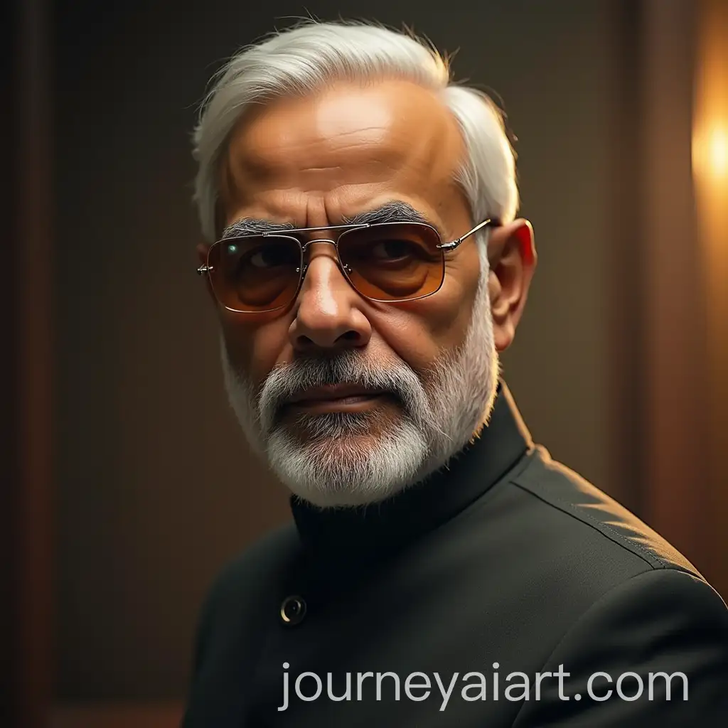 Narendra-Modi-in-a-Gangster-Look