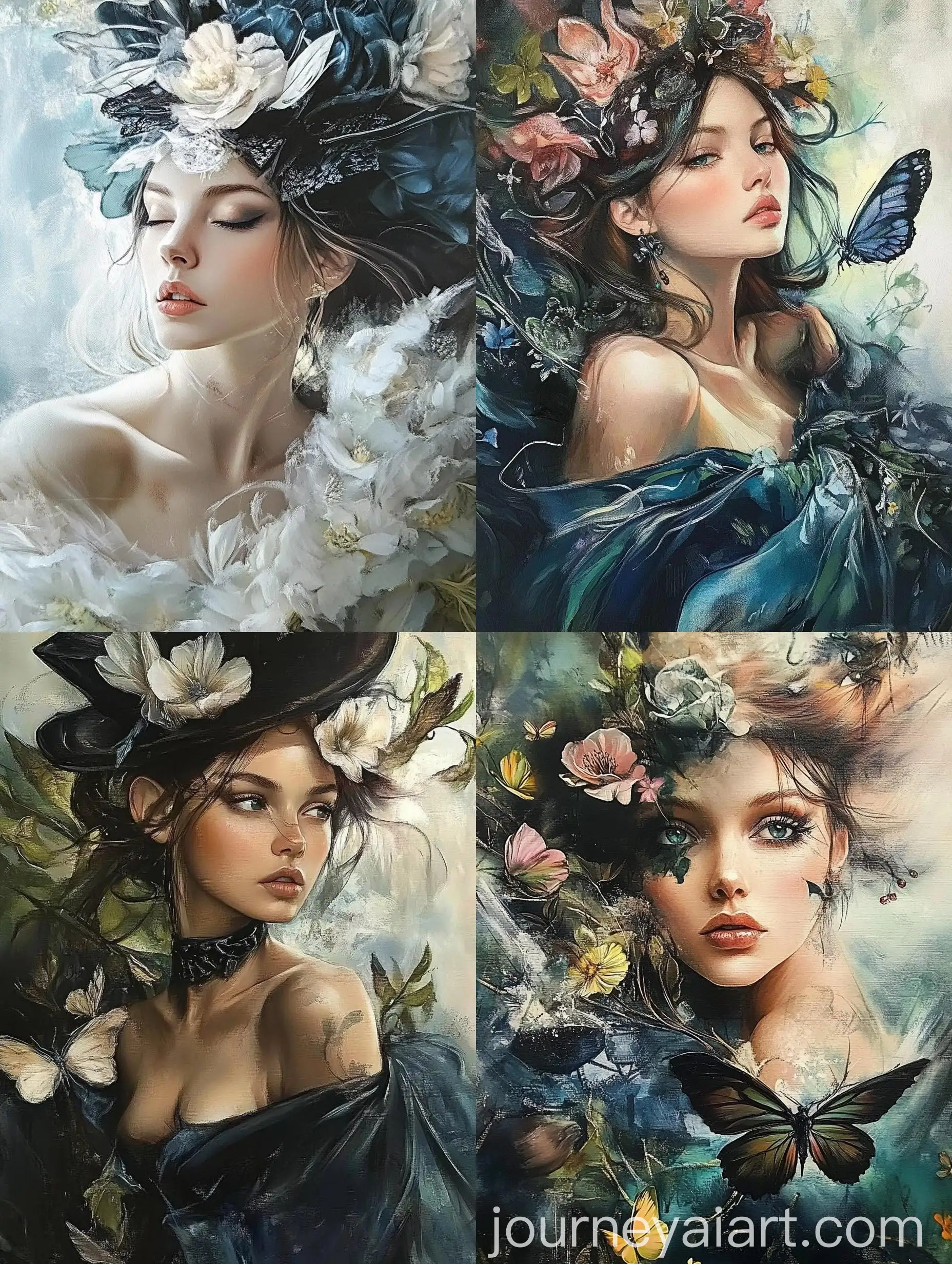 Colorful-Abstract-Painting-with-Fluid-Patterns-and-Bright-Hues