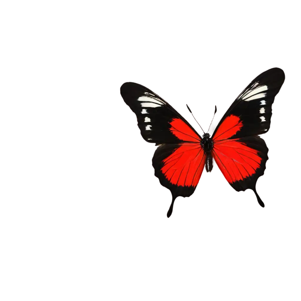 Stunning-Flowred-Butterfly-PNG-Perfect-for-HighQuality-Digital-Art-and-Designs