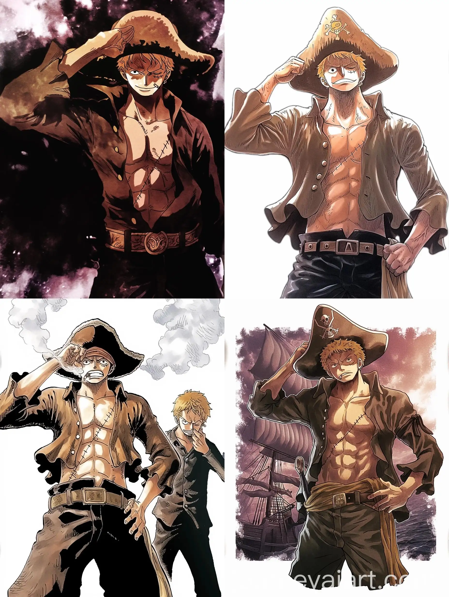 Watercolor-Pirate-Character-from-Manga-One-Piece-Inspired-Art