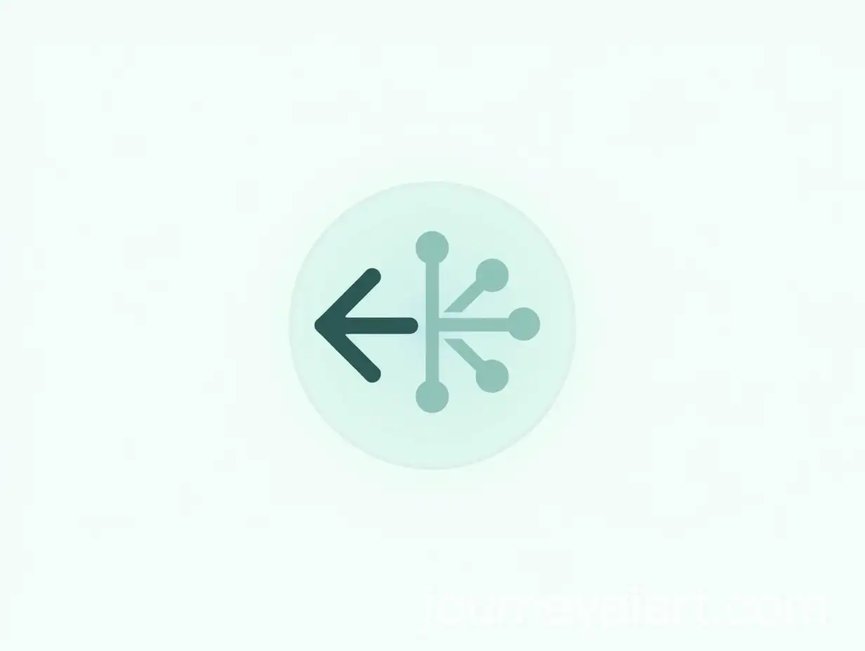 AI-Image-Prompt-ExpansionMobile-App-Logo-Design-Featuring-Arrow-and-Mesh-Network-Concept-for-Location-Sharing