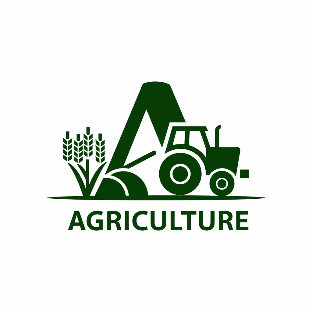 LOGO Design for Agriculture Vector Logo with Clear Background and Moderate Symbolism