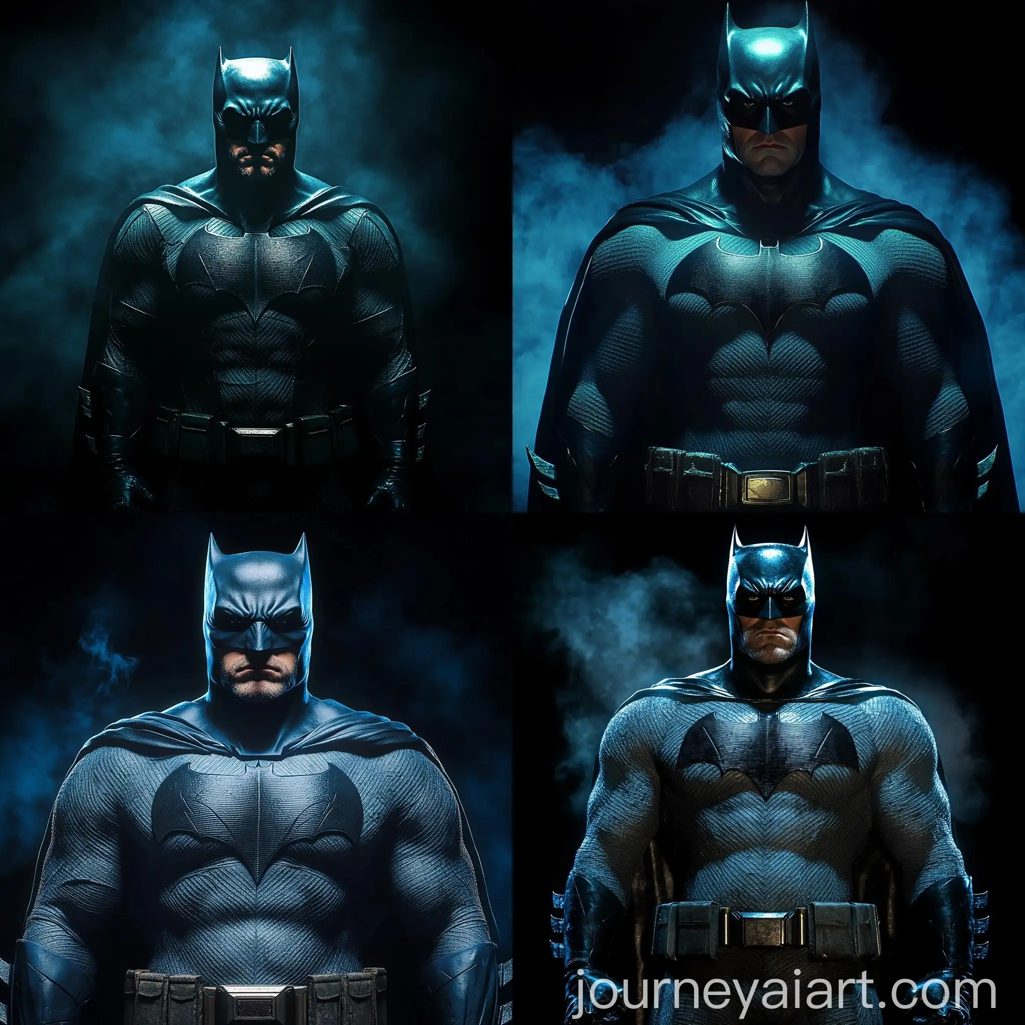 Confident-Batman-in-HyperRealistic-Batsuit-Against-Foggy-Black-Background