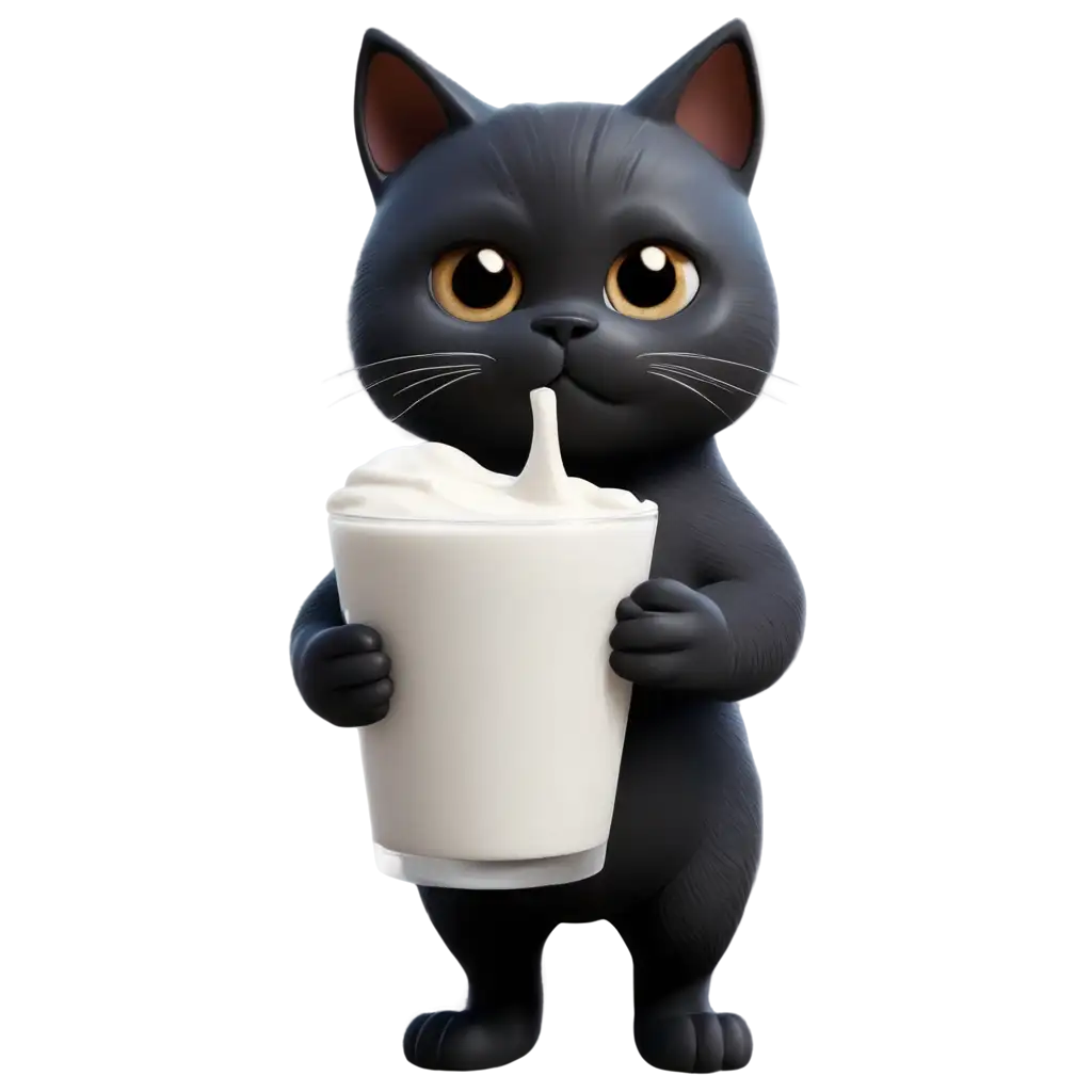 3D-Milk-Drinking-Cat-PNG-Image-HighQuality-Artwork-for-Creative-Projects