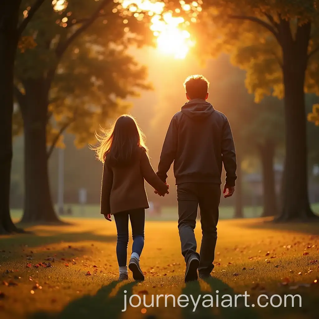Couple-Holding-Hands-Walking-in-the-Park