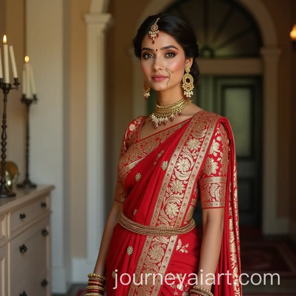 Sari-Showcasing-Indian-Traditions-with-a-Modern-Twist