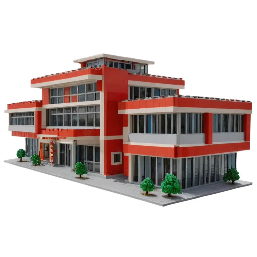 Staggered-Articulated-School-Building-Made-of-Lego-Blocks-HighQuality-PNG-Image-for-Creative-Projects