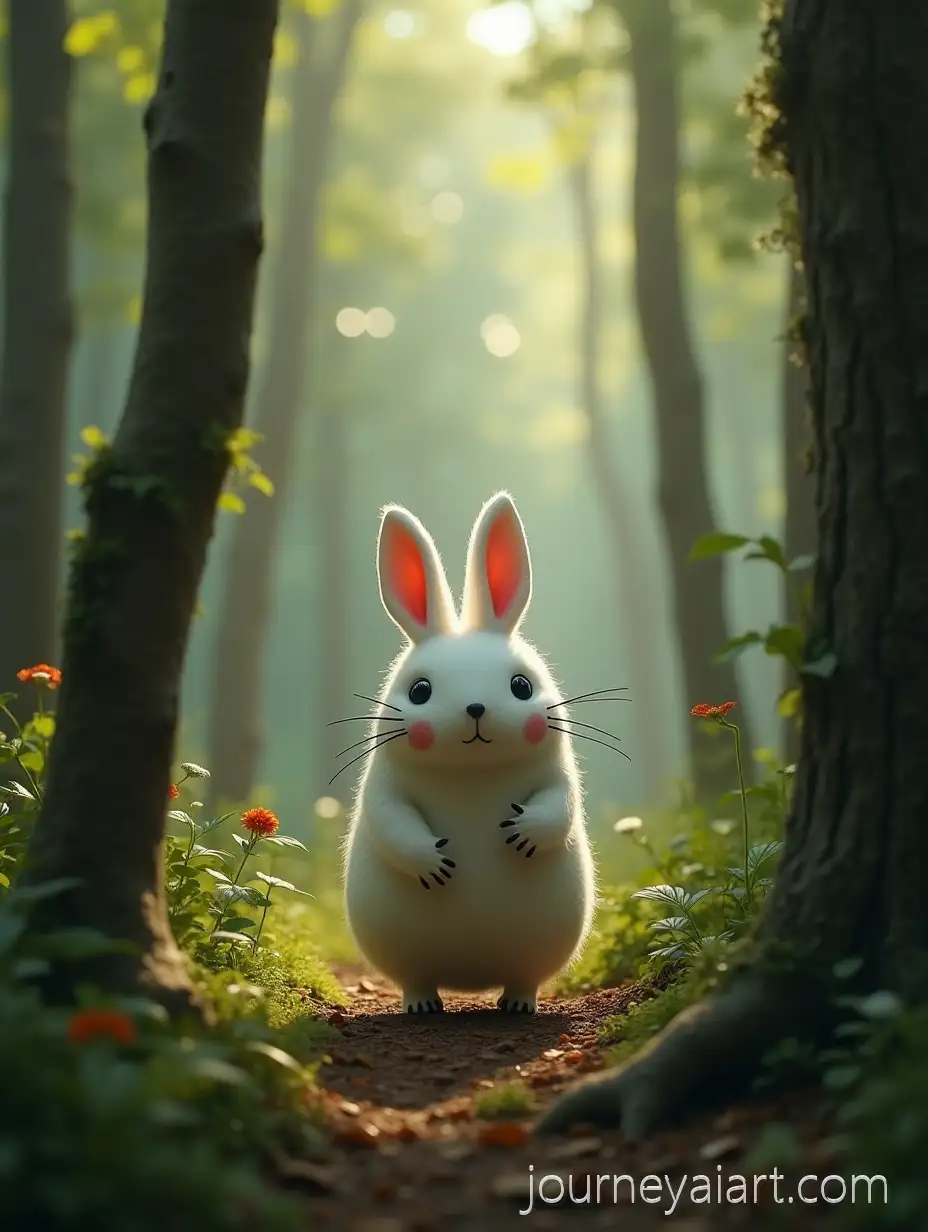 RealisticRealistic-Moomin-in-Forest-Moomin-in-the-Forest