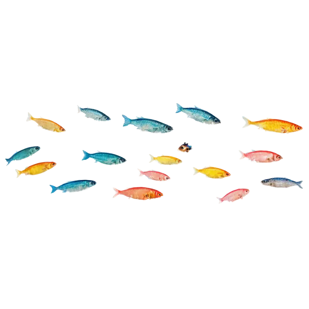 Vibrant-School-of-Small-Colorful-Fish-PNG-for-Stunning-Visuals-and-Digital-Creations