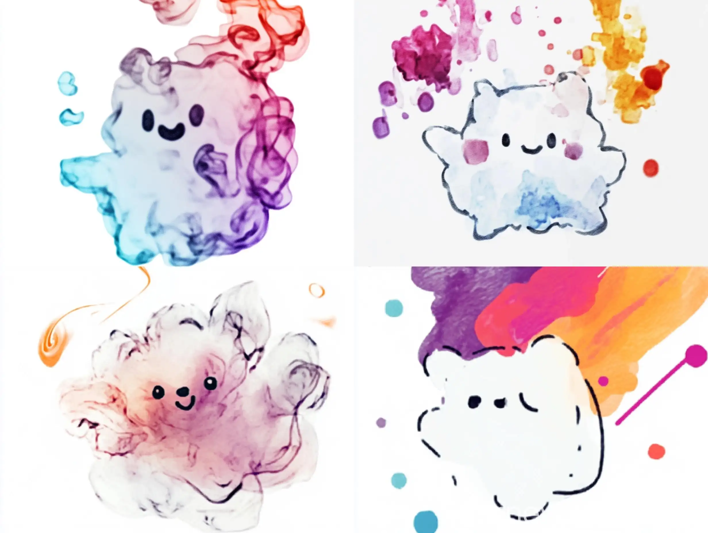 Abstract-Colorful-Shapes-on-White-Background