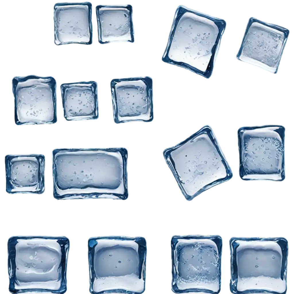 HighQuality-PNG-of-Ice-Cubes-with-Water-for-Clear-and-Crisp-Visuals