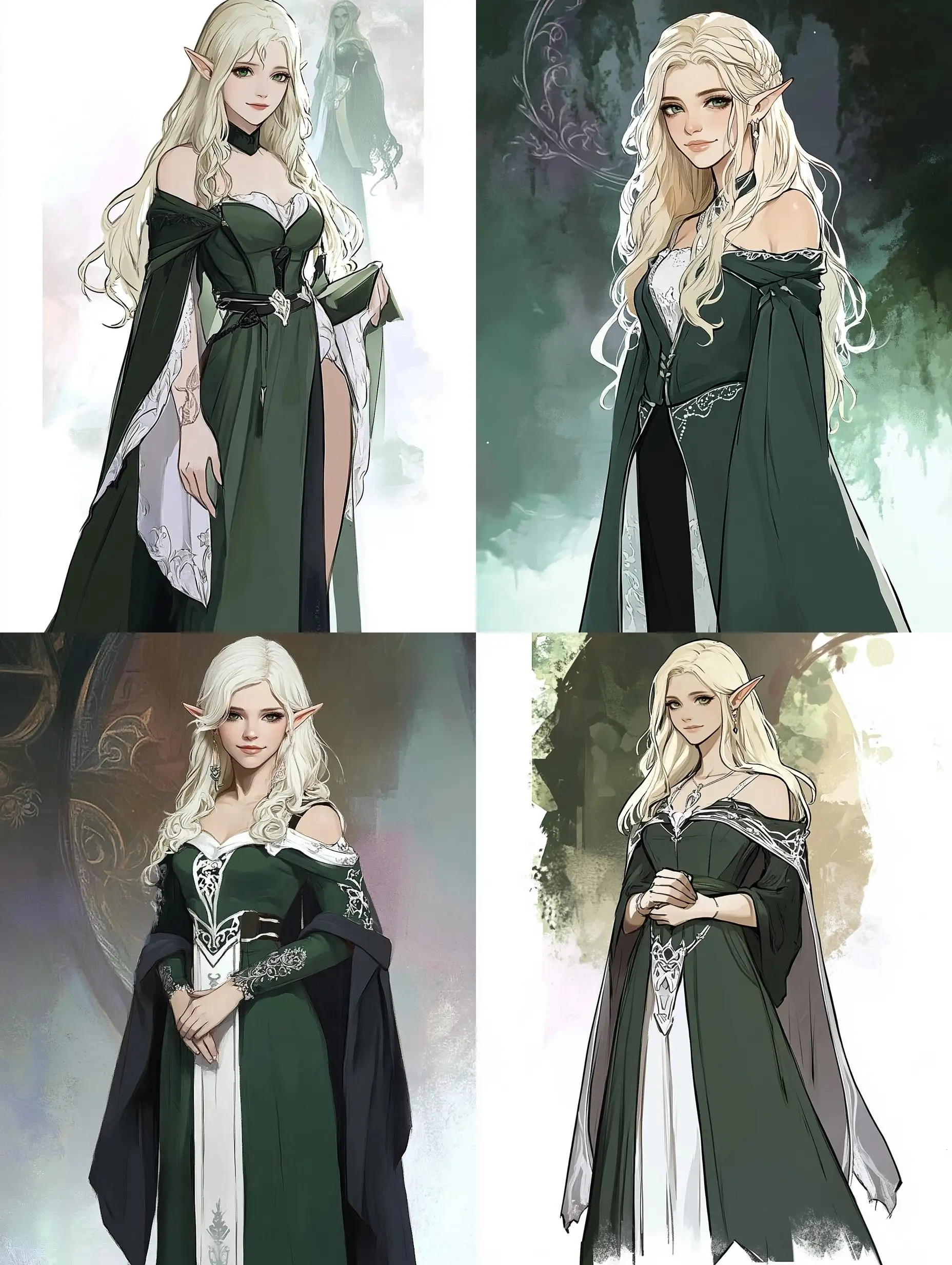 Mystical-Elf-Girl-in-a-Verdant-Gown