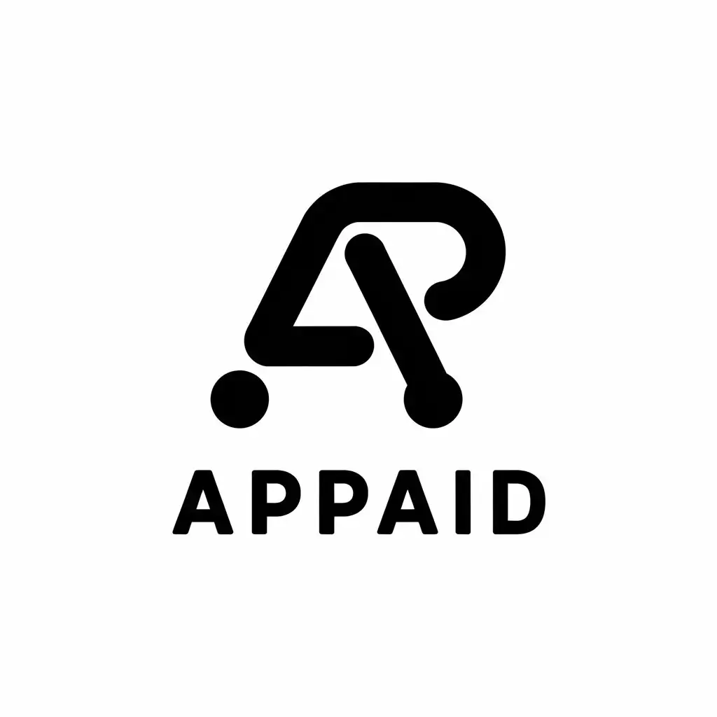 a vector logo design,with the text "AppAid", main symbol:Overlapping letters: Overlap the letters "A" and "P" in A creative way, such that the top of the "A" can merge with the circular part of the "P".

Connecting letters: The strokes of the design "A" and "P" are connected to each other to form a continuous figure that symbolizes connection and networking.

Earth with letters: Combine the outline of the globe with "A" and "P", for example, the bar of "A" can become the equator of the Earth, and the circle of "P" can represent a part of the Earth.

Dynamic flow: Design "A" and "P" in a dynamic flow shape, representing data flow and network speed.

Abstract geometry: Use abstract geometric shapes to build "A" and "P", such as circles, triangles, or other basic shapes.

Letter morphing: Make creative transformations of "A" and "P", such as turning the bar of "A" into a signal wave, and the circle of "P" into a satellite dish.

Combination of letters and ICONS: Add network-related ICONS such as Wi-Fi signals, clouds, locks, etc., on top of "A" and "P".

Color contrast: Use sharp color contrast to highlight "A" and "P", such as using a combination of blue and orange, to attract attention.

Clean lines: Use clean lines and shapes to design the "A" and "P" to keep the LOGO modern and readable.

Shadows and Stereoscopic effects: Make "A" and "P" look deeper and more dynamic by adding shadows or stereoscopic effects.,Moderate,be used in Internet industry,clear background