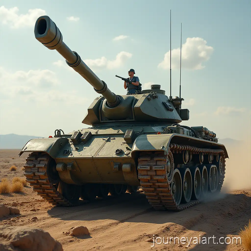 Military-Tank-in-Action-on-Battlefield