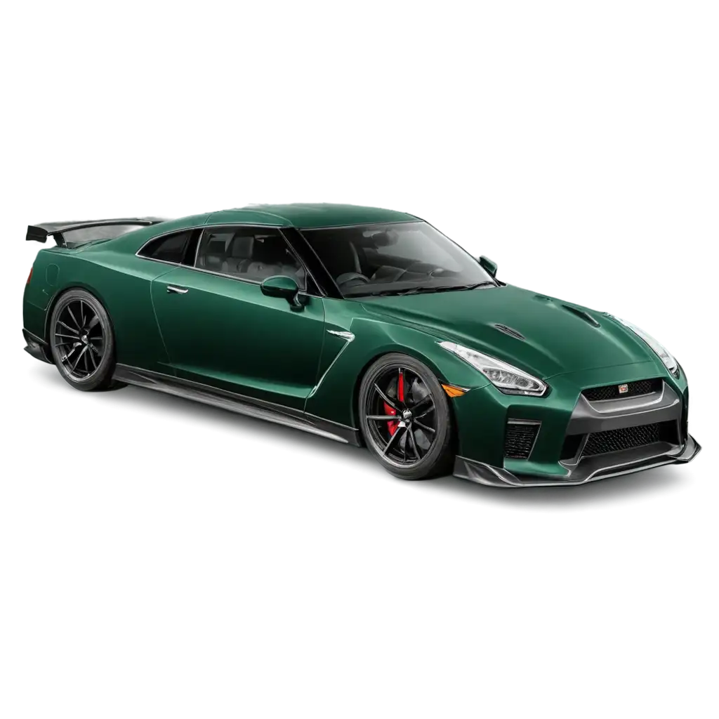 GTR-Dark-Green-PNG-Image-Evoking-Elegance-and-Sophistication