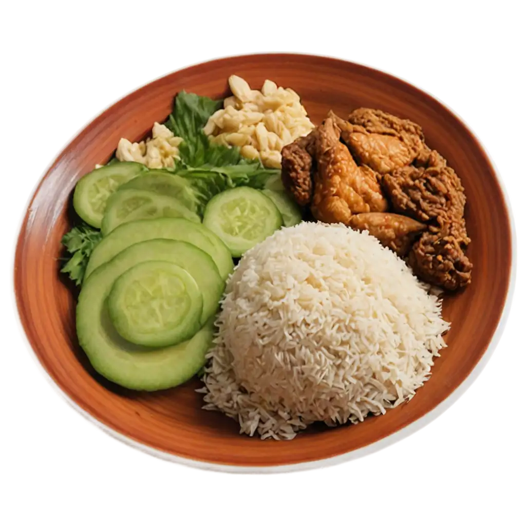 Nasi-Ayam-Krispi-PNG-A-Crispy-Chicken-Delight-in-HighQuality-Format-for-Your-Creative-Needs