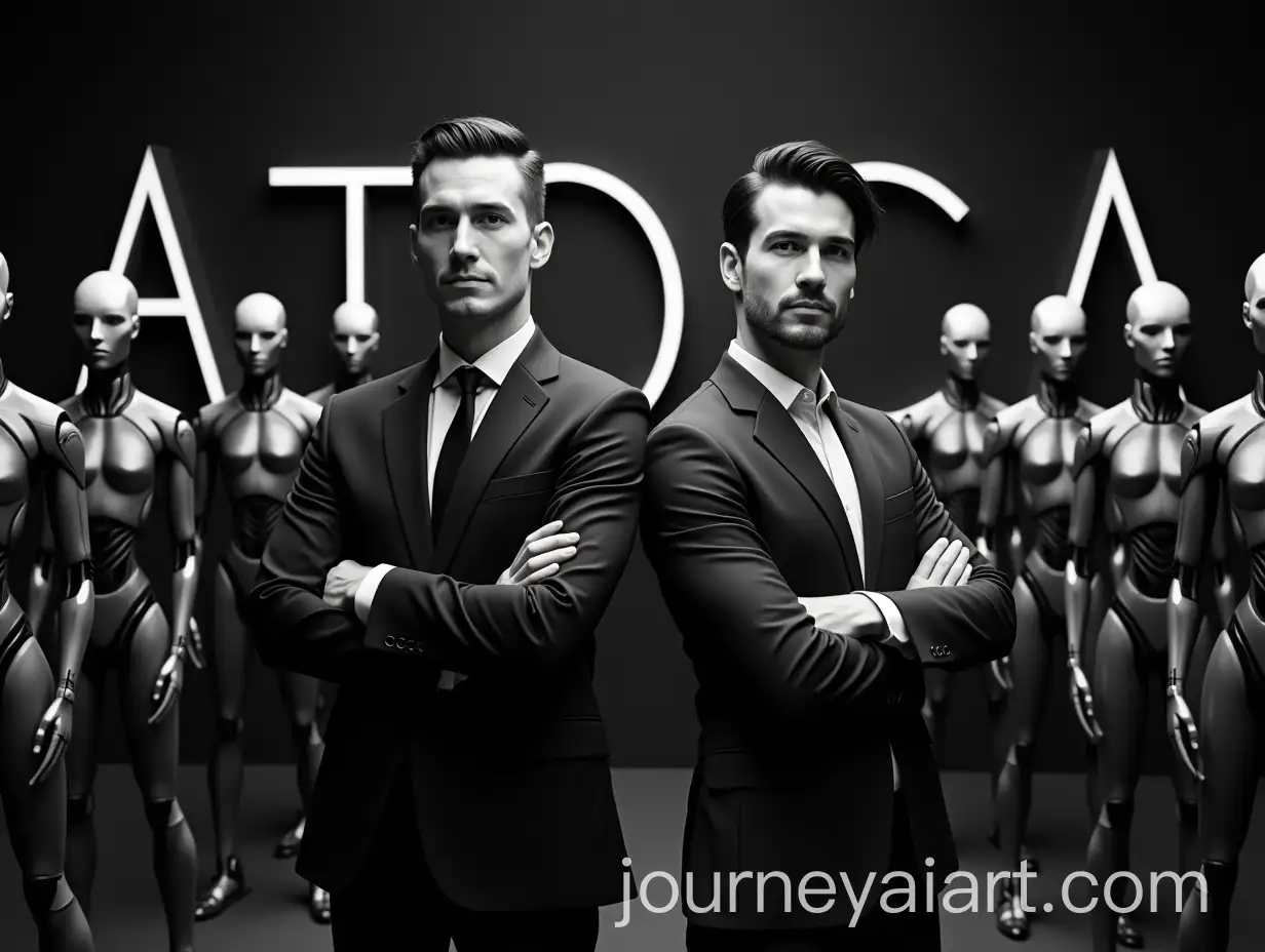 Futuristic-AI-and-Human-Duo-in-HighFashion-Studio-Shot