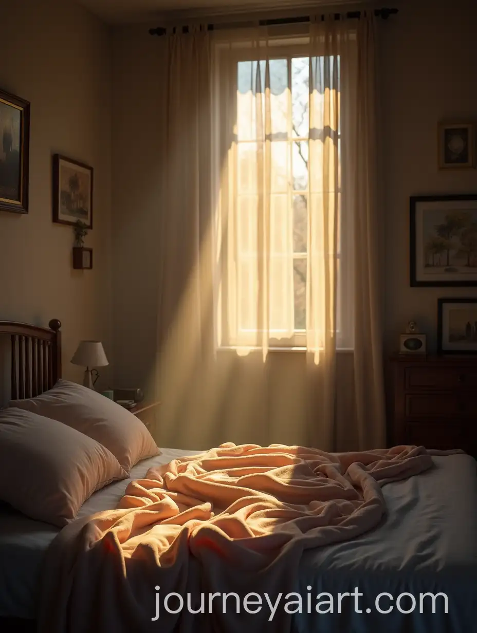 Morning-in-Bedroom-with-Sunlight-and-Soft-Alarm-WakeUp