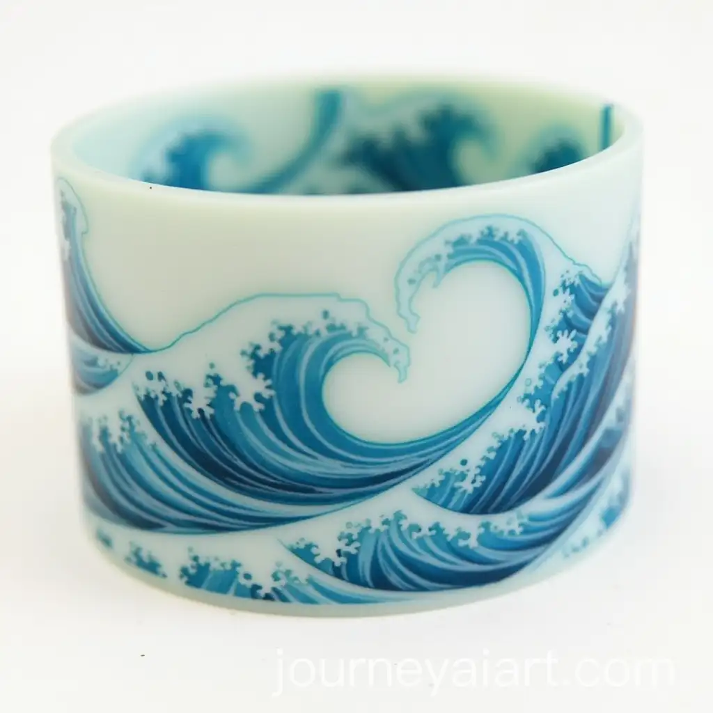 Surfing-Waves-Rubber-Wristband-Design-matamoles