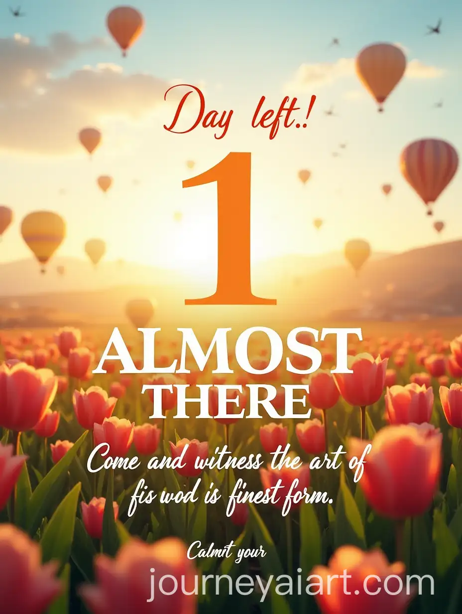 Vibrant-Sunrise-with-Hot-Air-Balloons-and-Inspirational-Message-in-a-DreamyAI-Art-Prompt-Expansion-Garden-Setting