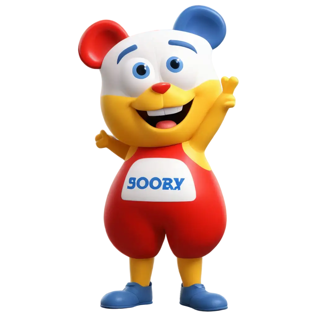 Animated-Grocery-Store-Mascot-PNG-in-White-Blue-Yellow-and-Red-for-Versatile-Branding