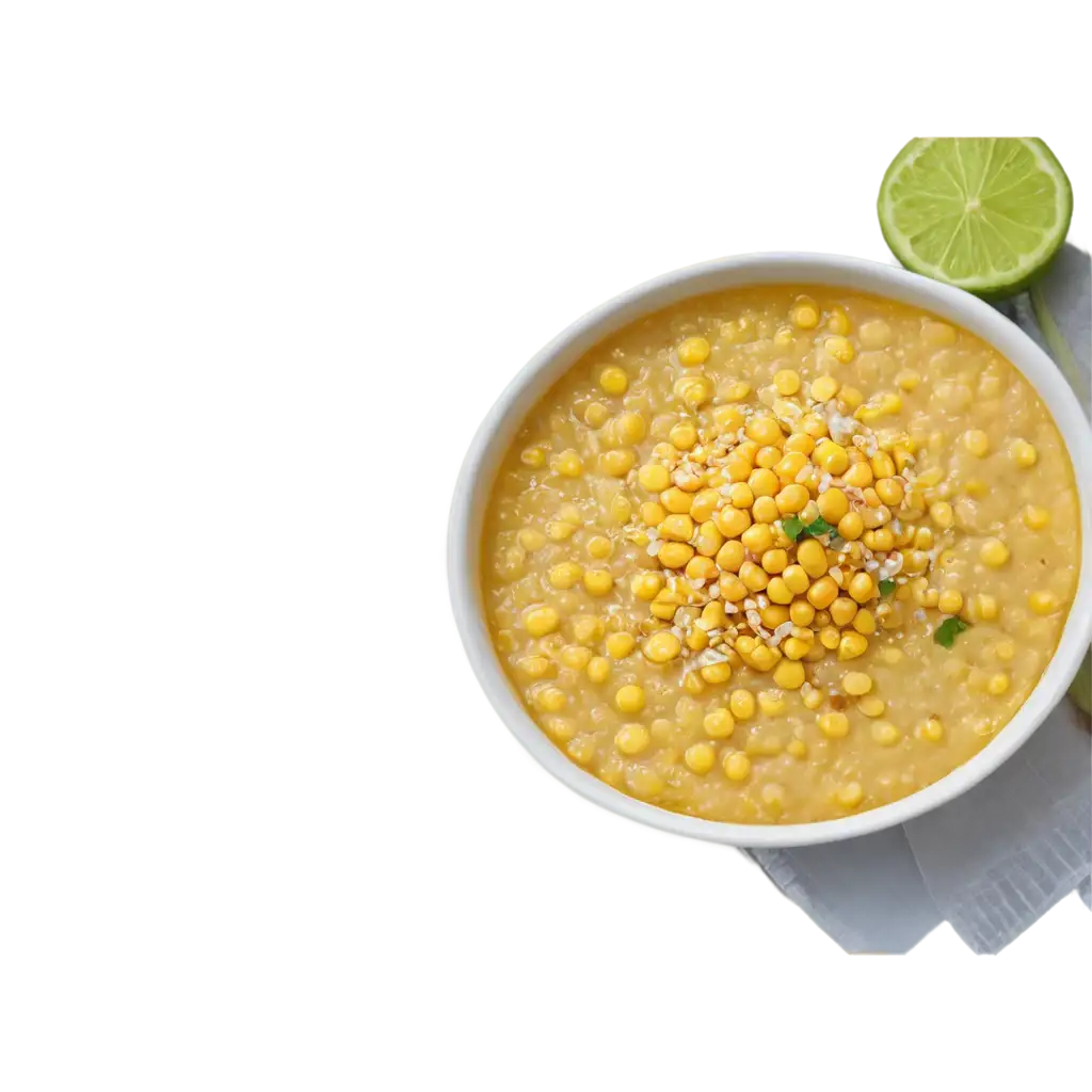 Sweet-Corn-Porridge-MPASI-PNG-Image-for-Nutritional-and-Culinary-Applications