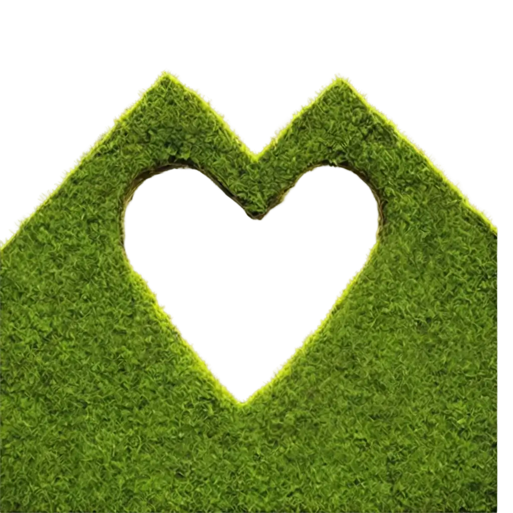 Moss-and-Grass-House-with-Wooden-Heart-PNG-NatureInspired-Image-for-Design-and-Decoration