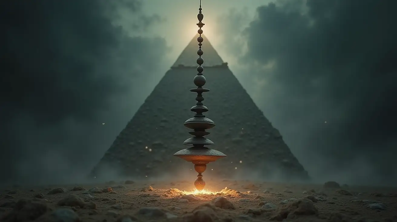 Pendulum-of-Discs-and-Domes-in-Front-of-Mysterious-Pyramid