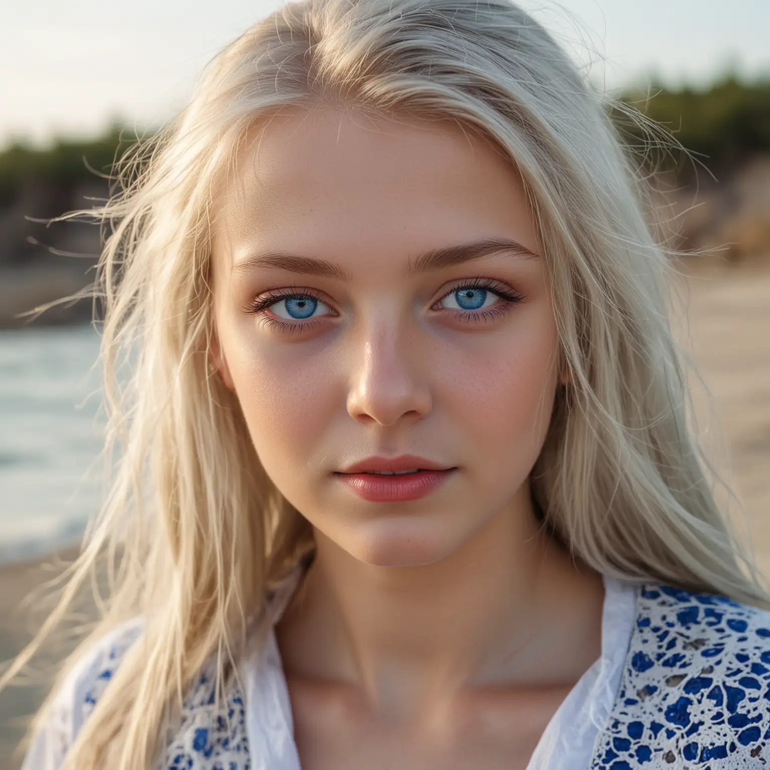 Slavic-Girl-with-Blue-Eyes-on-the-Beach