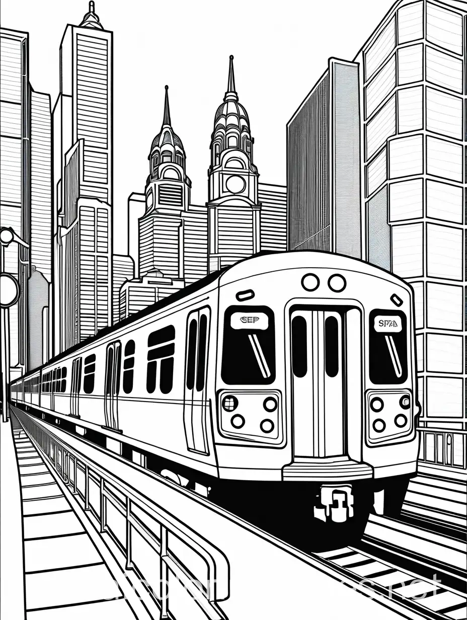 Philadelphia-SEPTA-Train-Coloring-Page