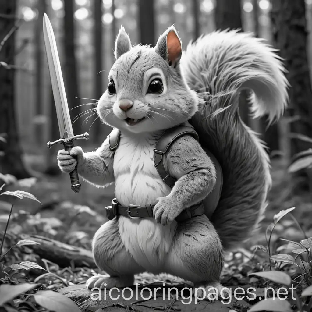 Fantasy-Squirrel-Warrior-in-a-Magical-Forest